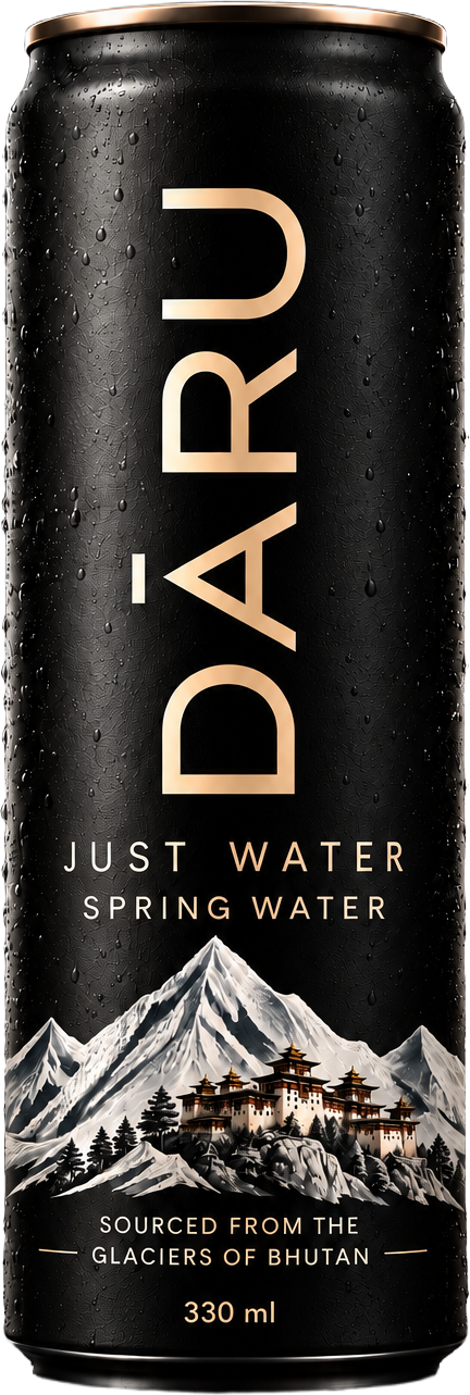 DĀRU Spring Water can